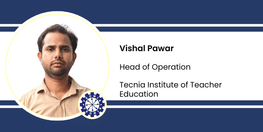 Interview Vishal Pawar Head of Operation at Tecnia Institute of Teacher Education